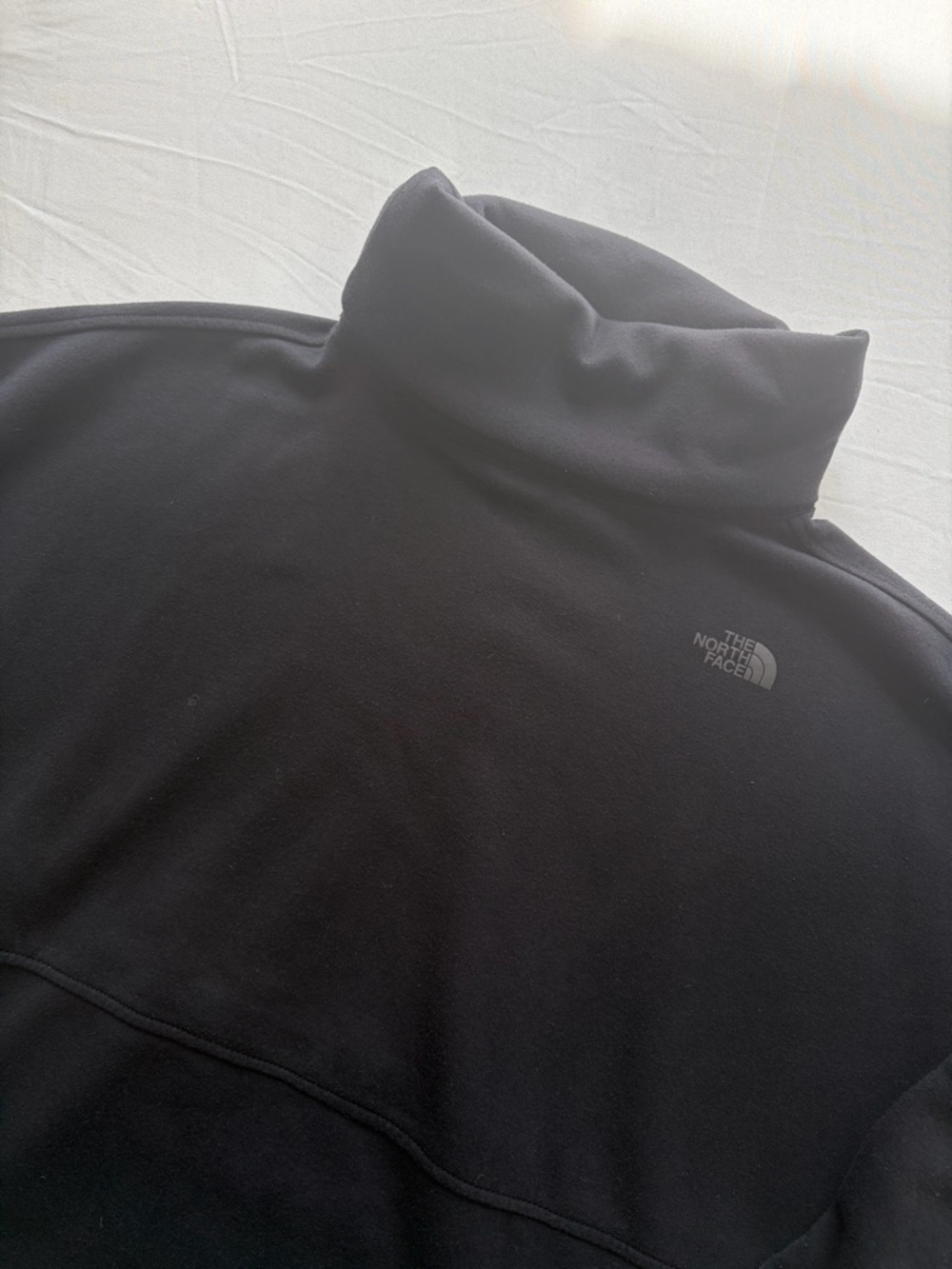 The North Face Black Turtleneck Fleece Pullover